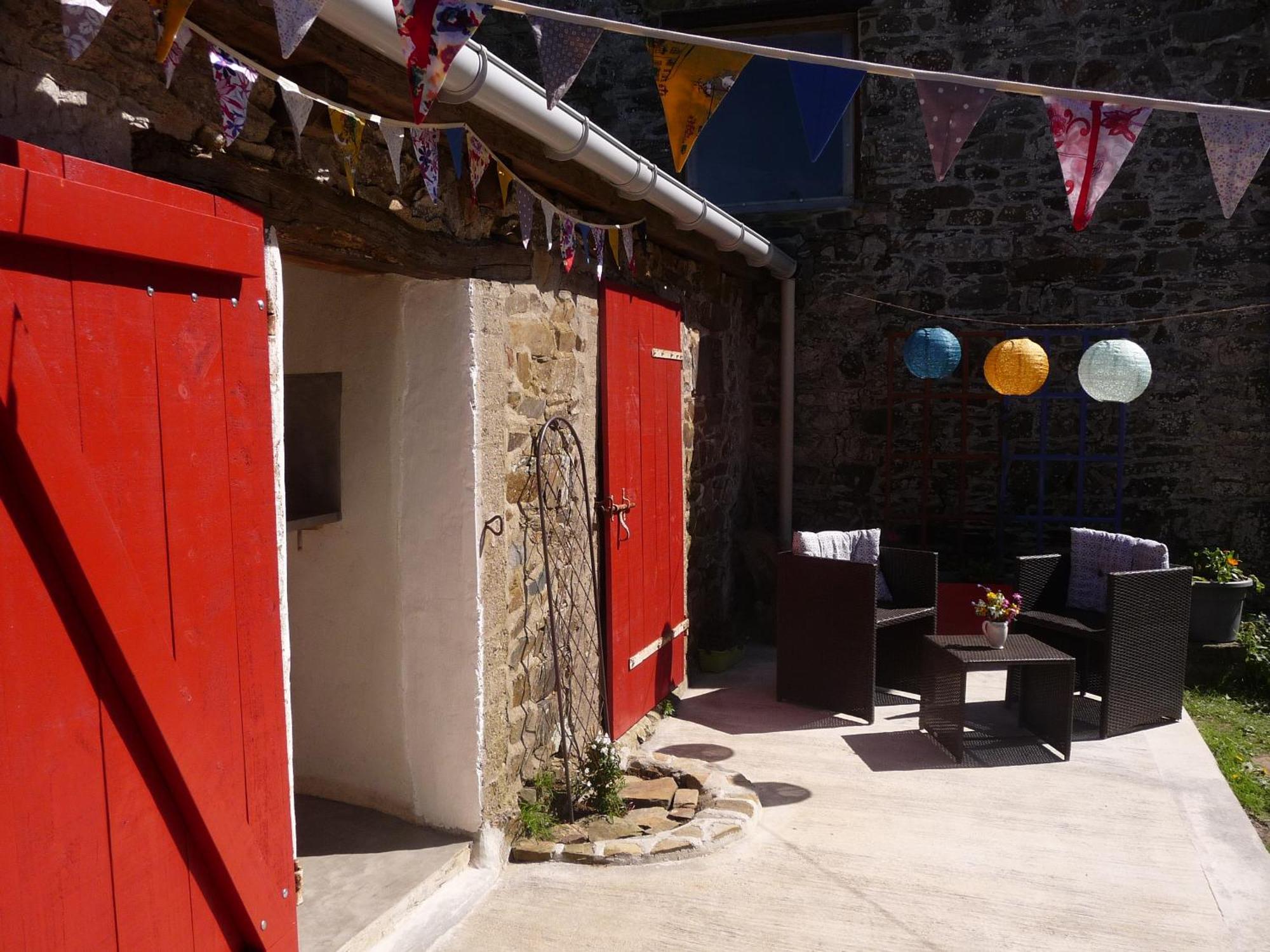 Bretagne Chambre D'Hotes Suite 53M2 Et Caravane Vintage Avec Cuisine Et Salle De Bains Privees Brittany B&B 53M2 Suite And Vintage Caravan Glamping With Private Kitchen And Bathroom Pleumeur-Gautier Экстерьер фото